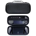 This hard carrying case made of premium Eva ,no harmful odor,with excellent elasticity and weather resistance.Sturdy and durable handheld bag design for Playstation Portal Remote Player.